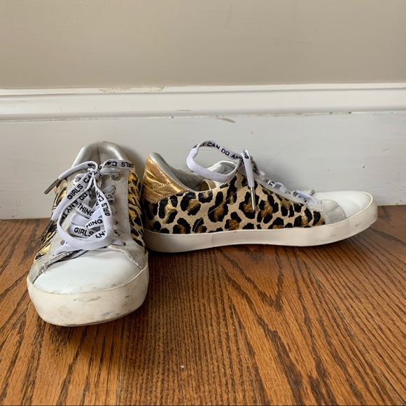Zadig & Voltaire leopard print sneakers - Picture 3 of 4